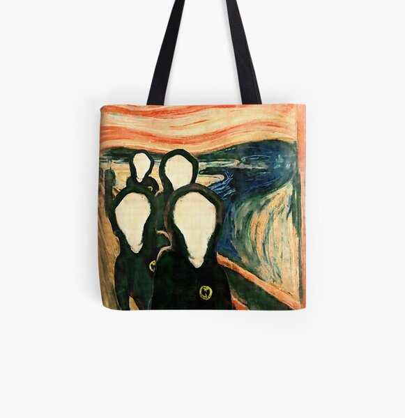 Wu Scream - www.art-customized.com All Over Print Tote Bag