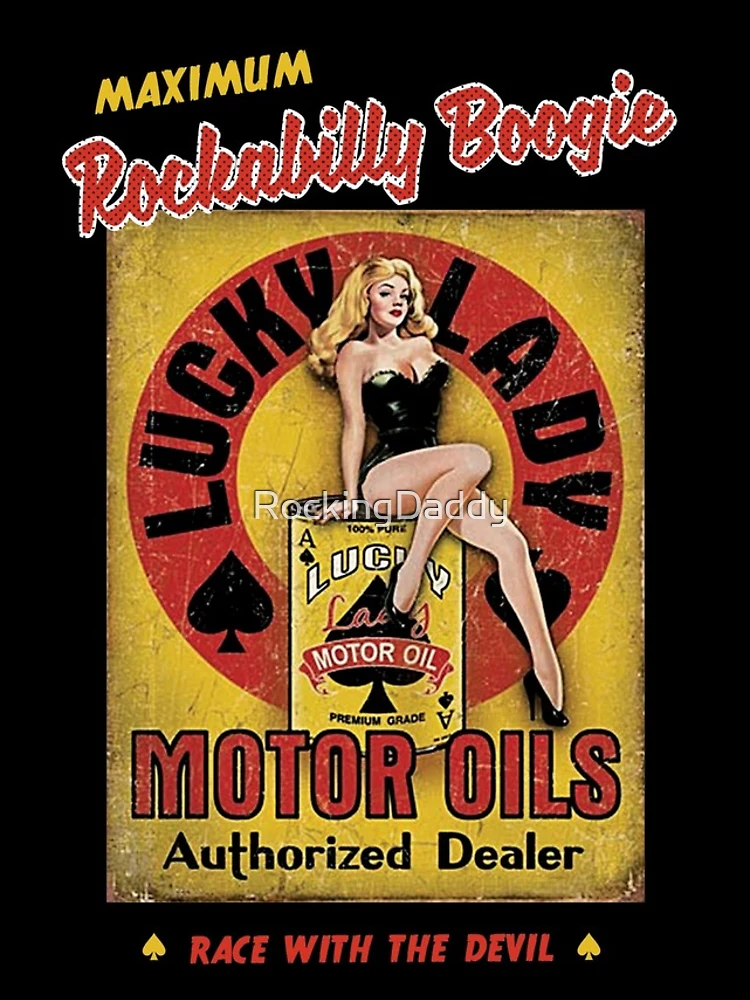 Thumbnail 4 of 4, iPhone Case, ROCKABILLY designed and sold by RockingDaddy.