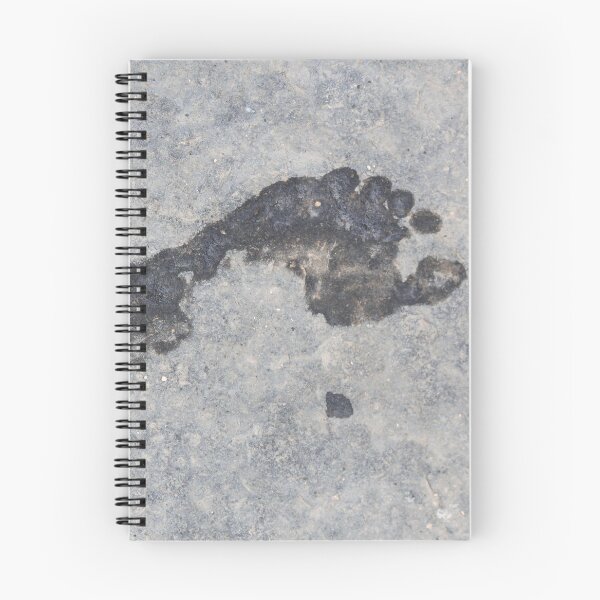 Item preview, Wet foot print on a rough grungy surface designed and sold by Maor Winetrob.