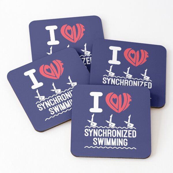 Item preview, I Love Synchronized Swimming Synchro designed and sold by jaygo.