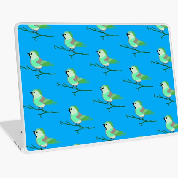 Birb Bab pixelart Laptop Skin