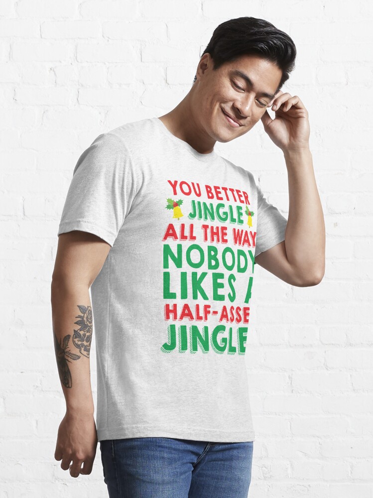 Alternate view of Half-Assed Jingler Essential T-Shirt