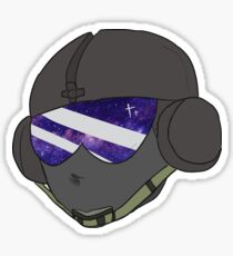 Jager Rainbow Six Siege R6S Galaxy Sticker Sticker