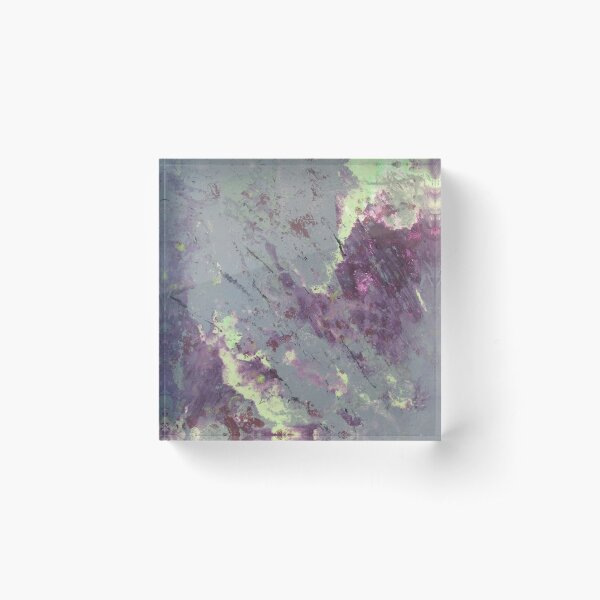 Acid Rain by Kristen Brown Acrylic Block