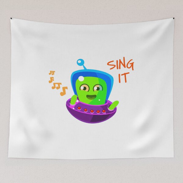 Item preview, ALIEN SING IT  designed and sold by Inrru2018.