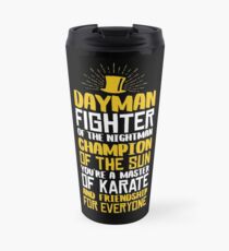 DAYMAN! Champion of the Sun! Travel Mug