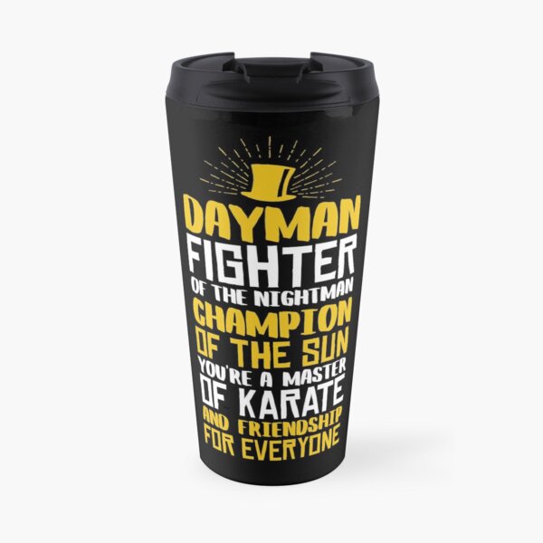 DAYMAN! Champion of the Sun! Travel Mug