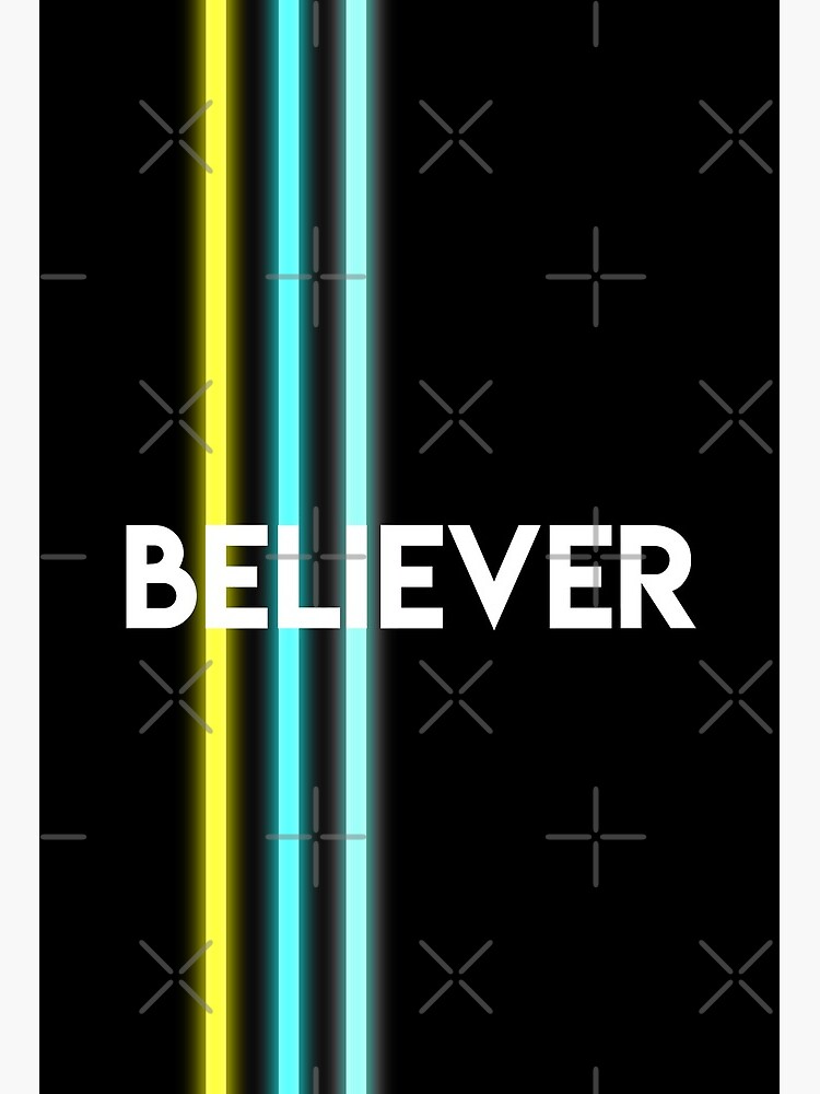 Imagine Dragons - Believer Poster by DalyRincon