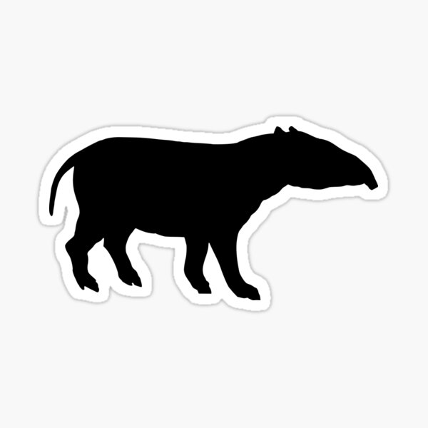 Vista previa del artículo con la obra «amante del tapir - regalo del tapir», diseñado y vendido por Ecove.