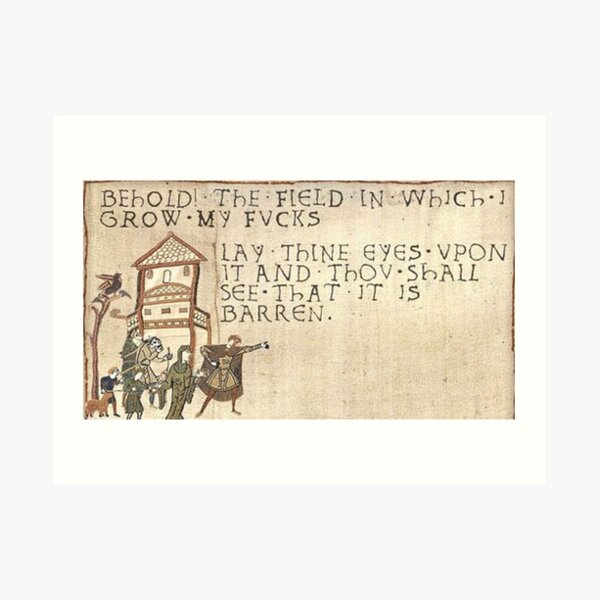 Behold The Field! " Art Print By Dantanglewood | Redbubble Behold The Field! " Art Print By Dantanglewood | Redbubble