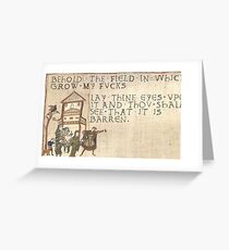 Behold The Field! Greeting Card