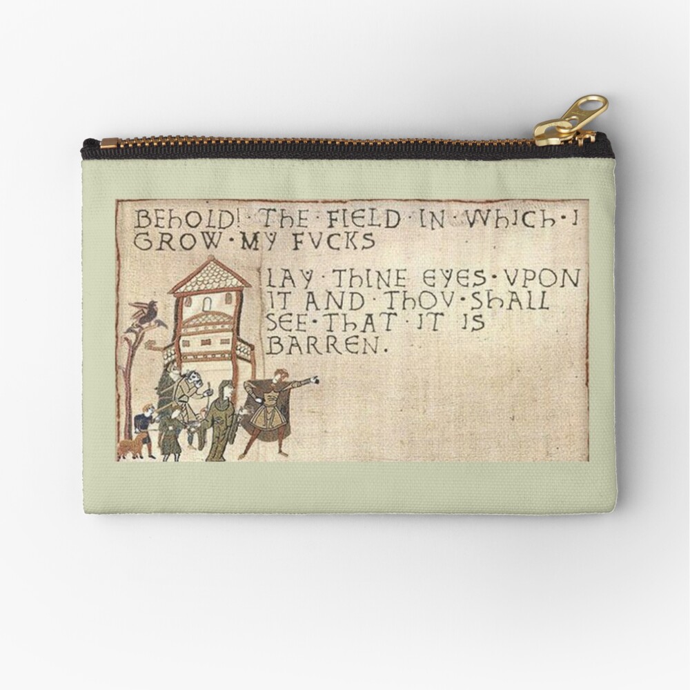 Behold The Field! Zipper Pouch