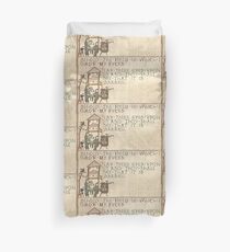 Behold The Field! Duvet Cover