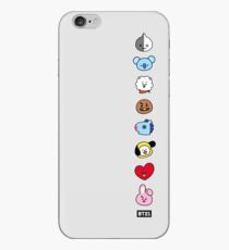 BTS BT21 Faces iPhone Case