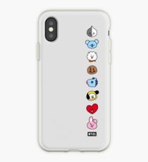 BTS BT21 Faces iPhone Case