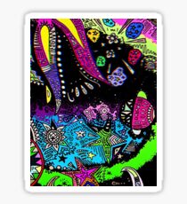 Space Glitche Sticker
