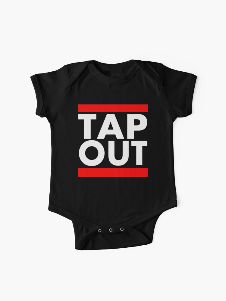 Tap Out Baby One Piece By Fightzone Redbubble