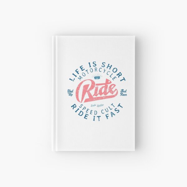 Motorcycle Speed Cult Hardcover Journal