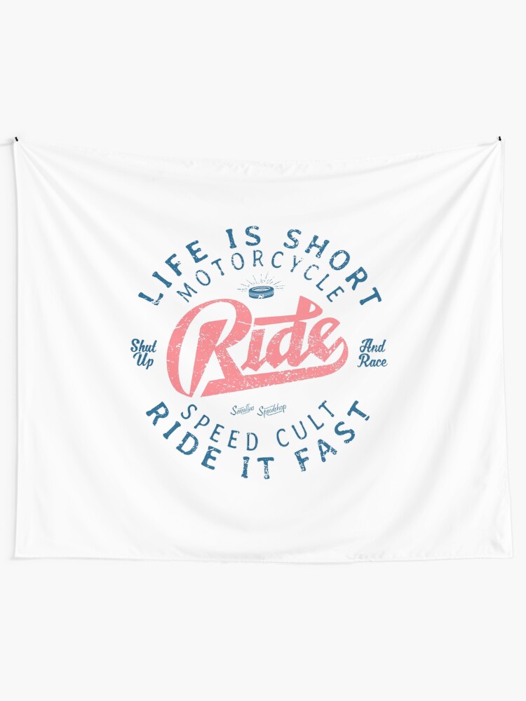 Alternative Ansicht von Motorcycle Speed Cult Wandbehang