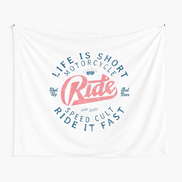 Motorcycle Speed Cult Tapestry