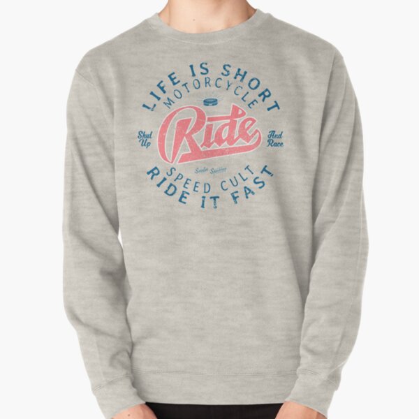 Motorcycle Speed Cult Pullover Sweatshirt