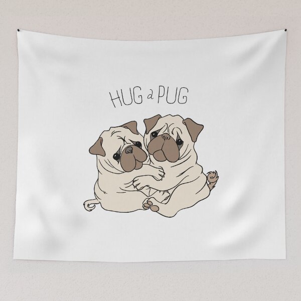 Item preview, Hug a pug designed and sold by podborski.