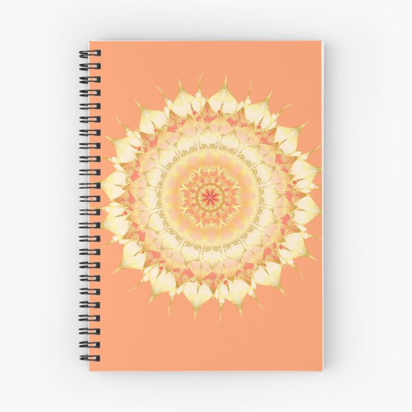 Item preview, Delicate Mandala orange designed and sold by pearlposition.