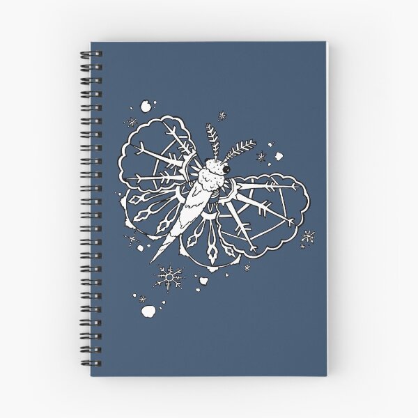 Item preview, Abominable Snow Moth: Winter Snowflake Flight designed and sold by LeftHandedLenya.