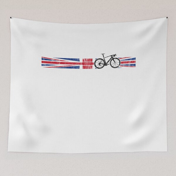 Item preview, British Cyclist Bike Racing Britain Flag UK Ride Black designed and sold by KNUXX Shop.