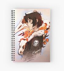 Flowers for the Dead Spiral Notebook