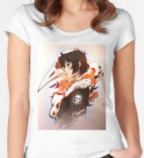 Blumen für die Toten Tailliertes Rundhals-Shirt