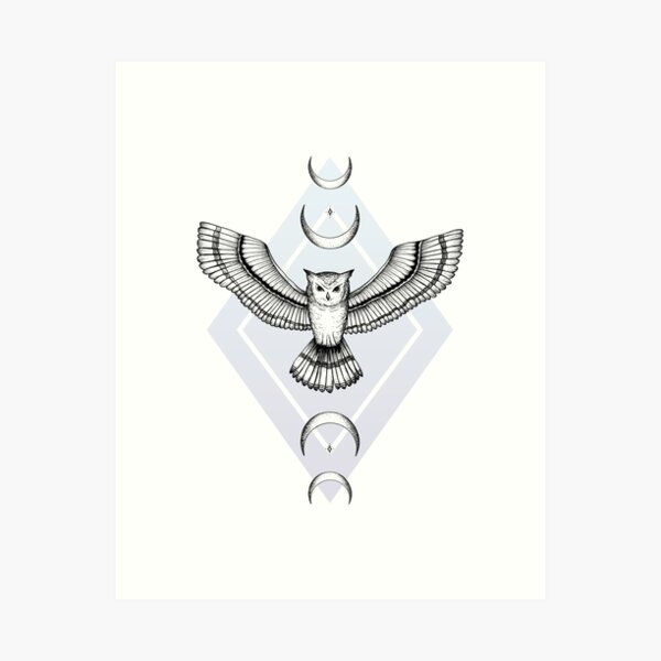 Mystic Owl Art Print