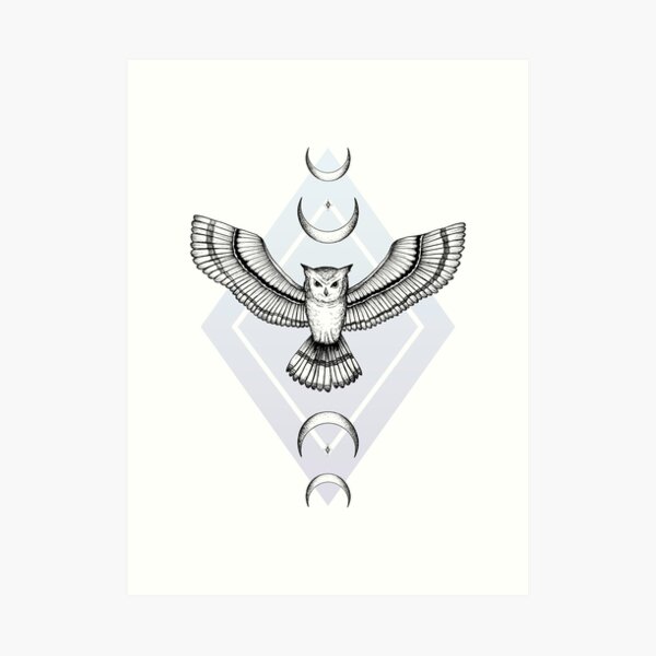 Mystic Owl Art Print