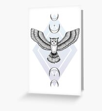 Mystic Owl Greeting Card