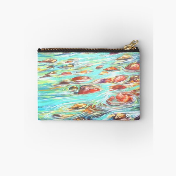 Artikelvorschau, Fließender Fluss, hell, Expressionist entworfen und verkauft von HannahTiffinArt.