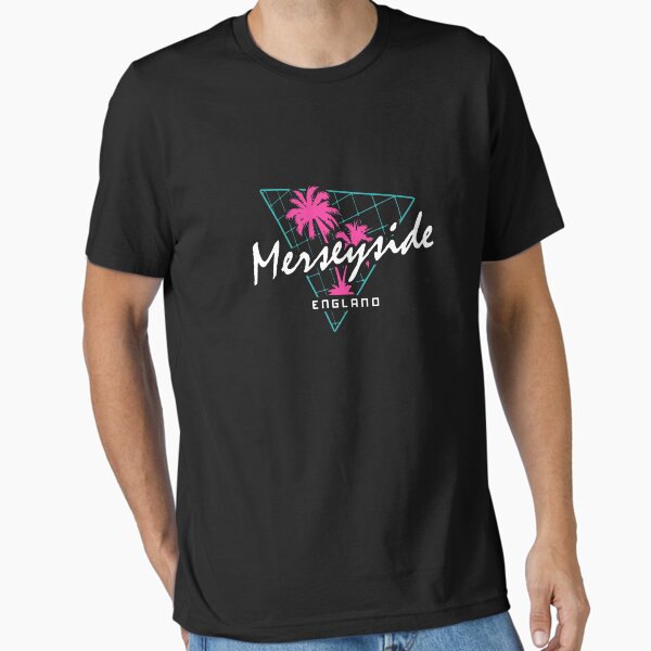 Item preview, Retro 80s Neon 'Merseyside' Vintage England designed and sold by dinosareforever.