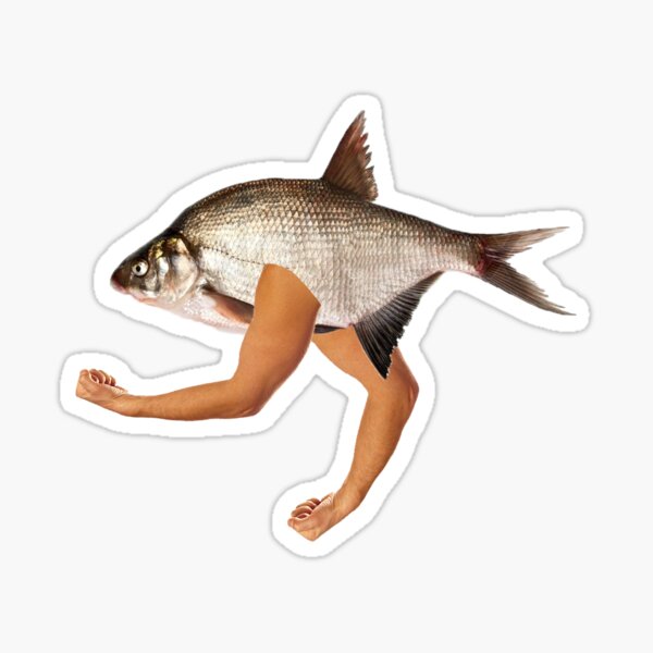 Item preview, Muscular Fish designed and sold by snizzyizzy.