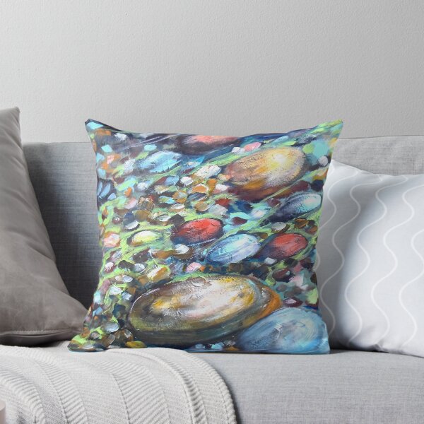 Artikelvorschau, Flussboden, Acryl, Expressionist entworfen und verkauft von HannahTiffinArt.
