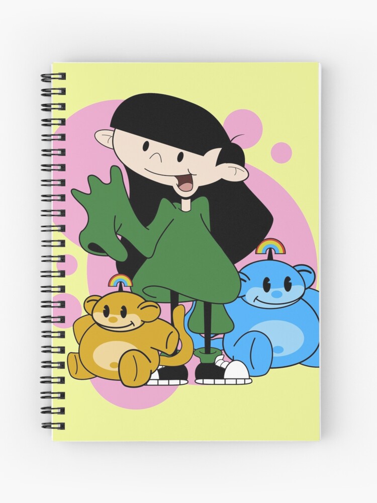 Numbuh Three Spiral Notebook By Starskwurl Redbubble