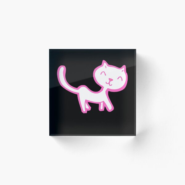 Item preview, Happy Little Pink Cat designed and sold by SpacemanSam13.