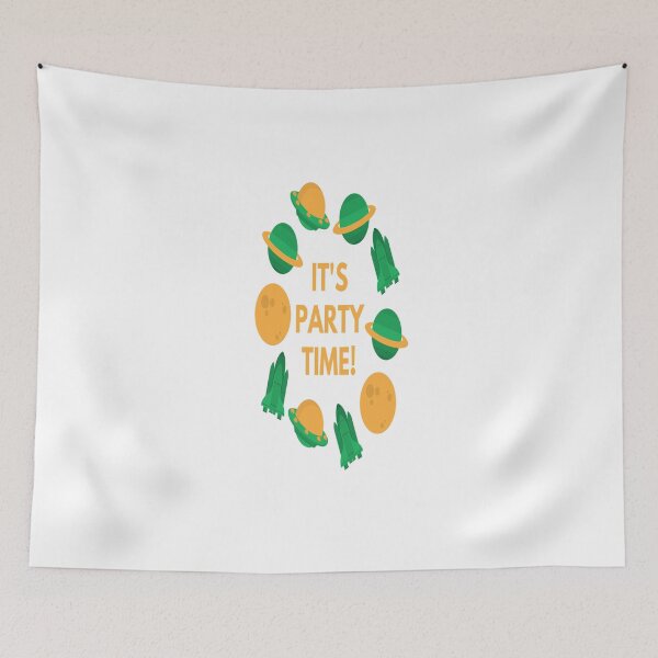 Item preview, Party Time Space Out of the World Design designed and sold by Urban Binge.