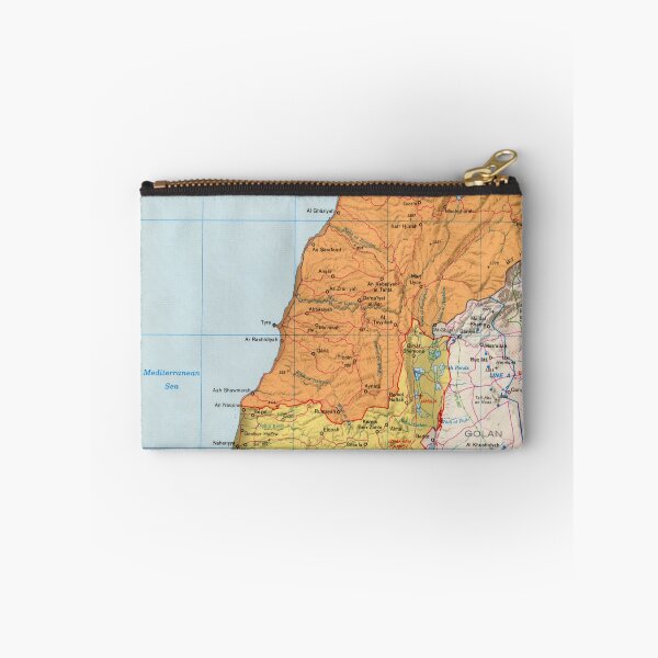 Item preview, Lebanon, Israel, Syria, Golan Heights; CIA Central Intelligence Agency Map-NB designed and sold by HistoryPrints.