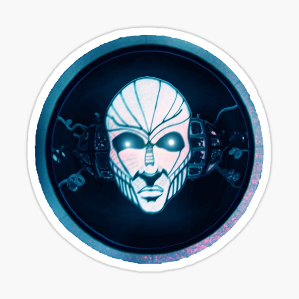 NEO Monkey Blue Badge Sticker