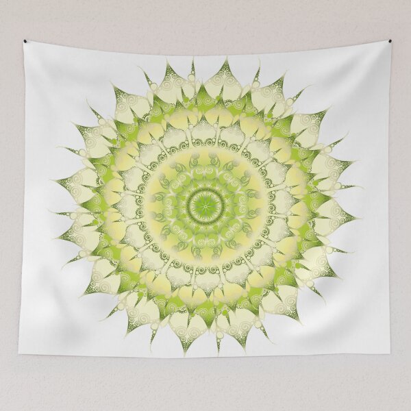 Item preview, Delicate Mandala green solo designed and sold by pearlposition.