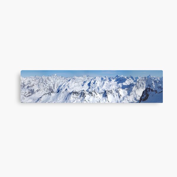 alpes panorama Metal Print