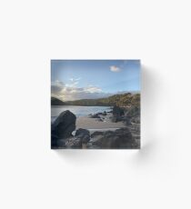 Qora on the Wild Coast Acrylic Block