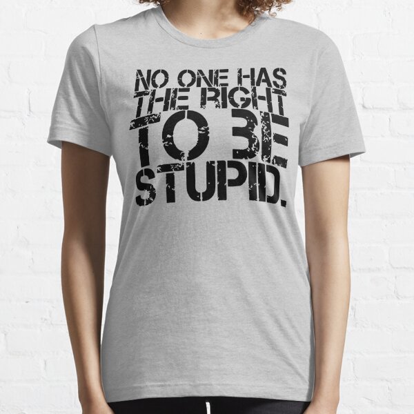 Are You Stupid T Shirts Redbubble - im with stupid up arrow roblox