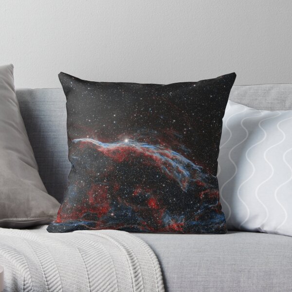 veil nebula Throw Pillow