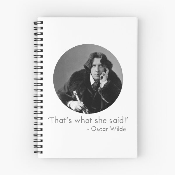 Item preview, Oscar wilde quote -  that's what she said designed and sold by altdisney.