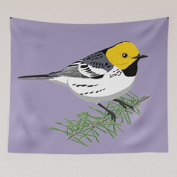 Item preview, Hermit Warbler designed and sold by BennuBirdy.